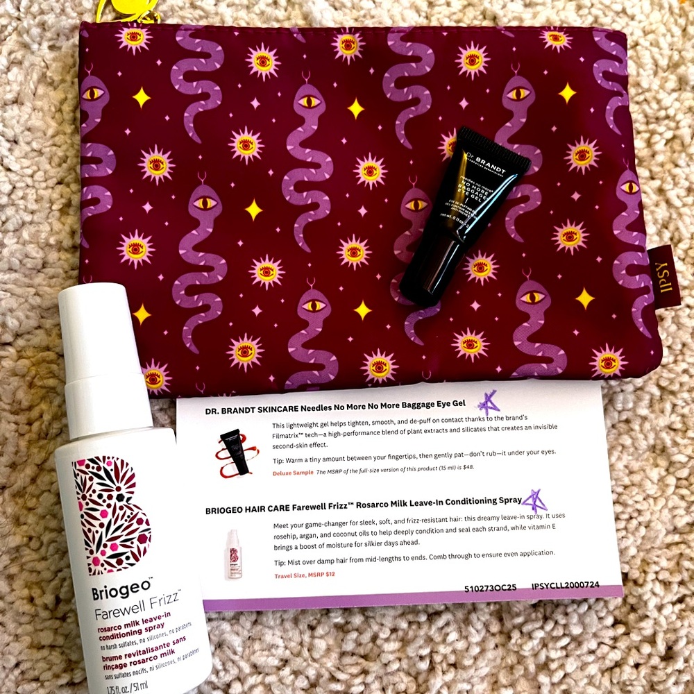 Prados Mini Mascara and Farewell Frizz Bundle
